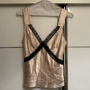 Reformation Vendome Silk Top NWOT